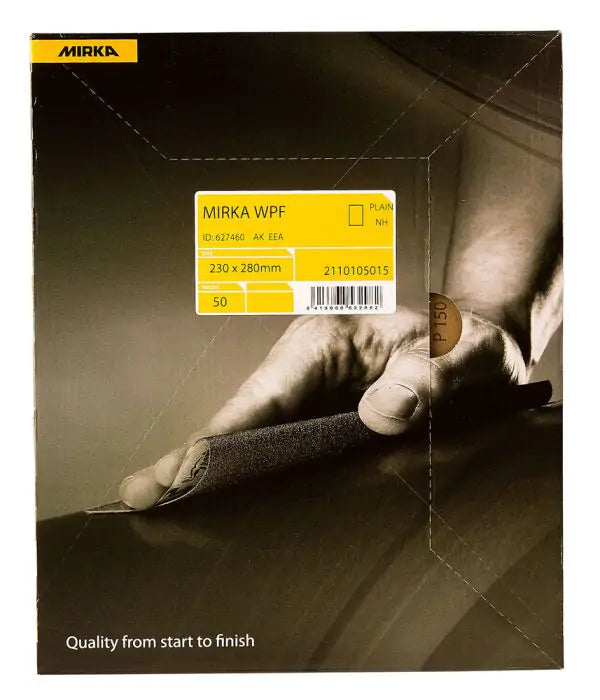 Mirka Gold Wet/Dry Sanding Paper (Sold Per Sheet)