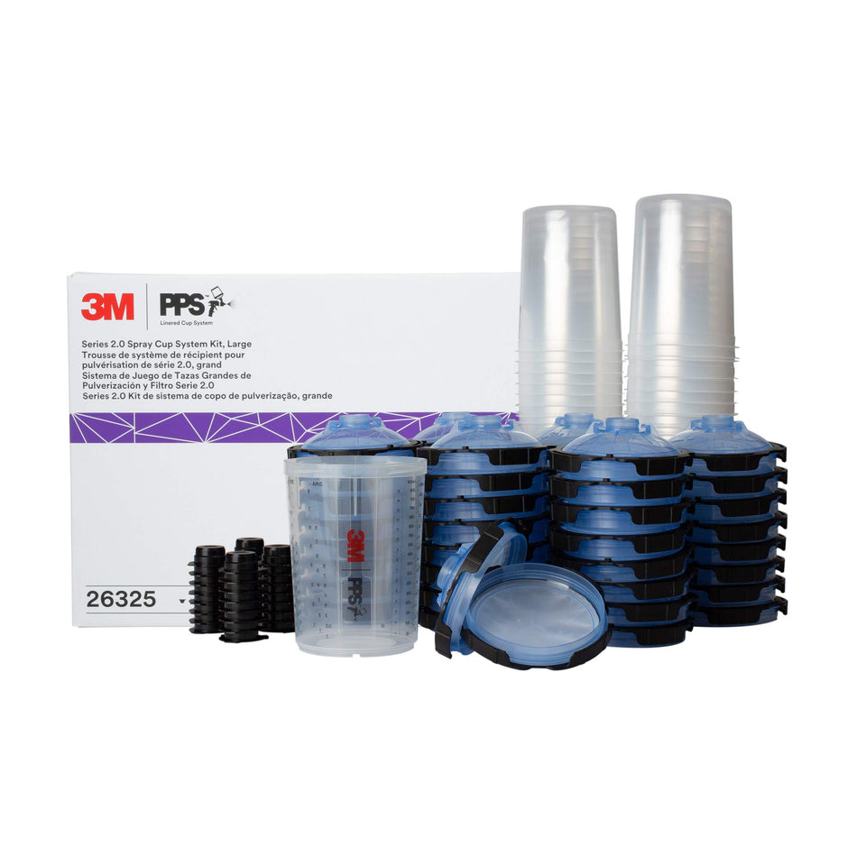 3M PPS 2.0 Lids & Liners 28oz