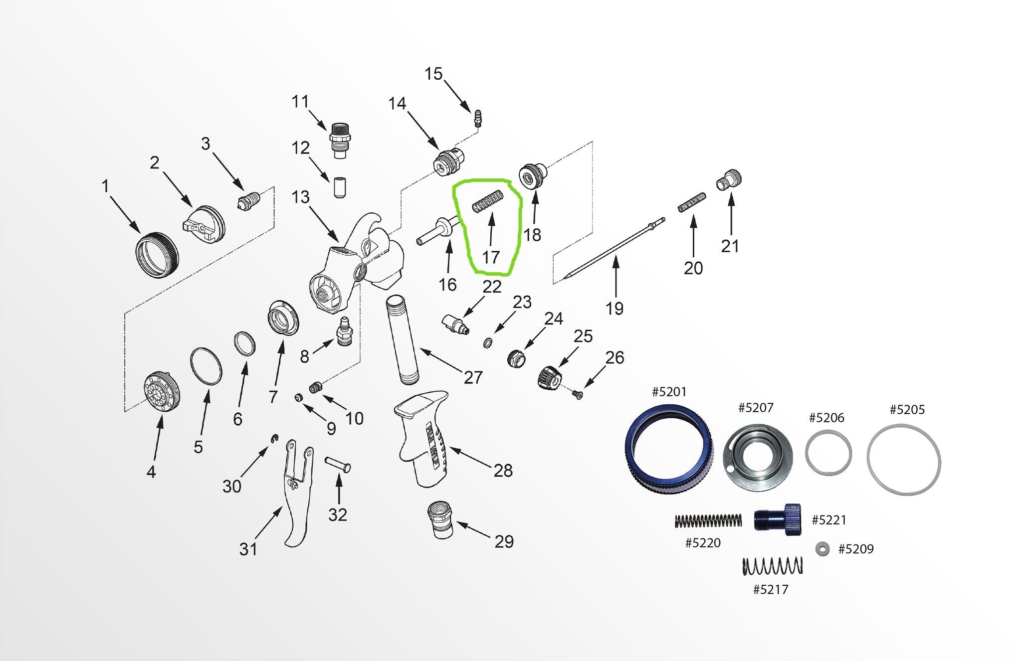 Fuji T-70 Valve Spring – Resurface Solutions