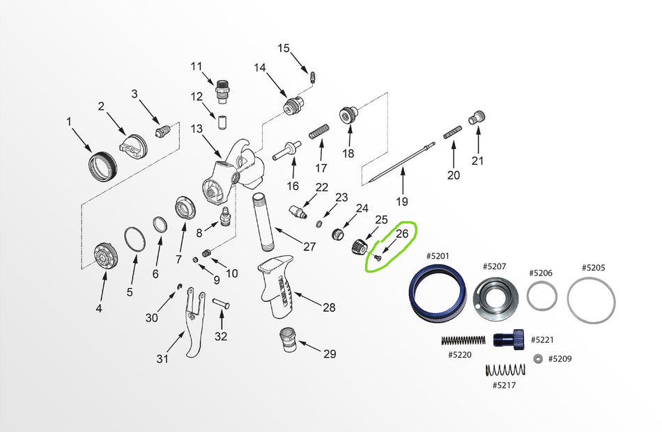 Fuji T-70 Locking Screw
