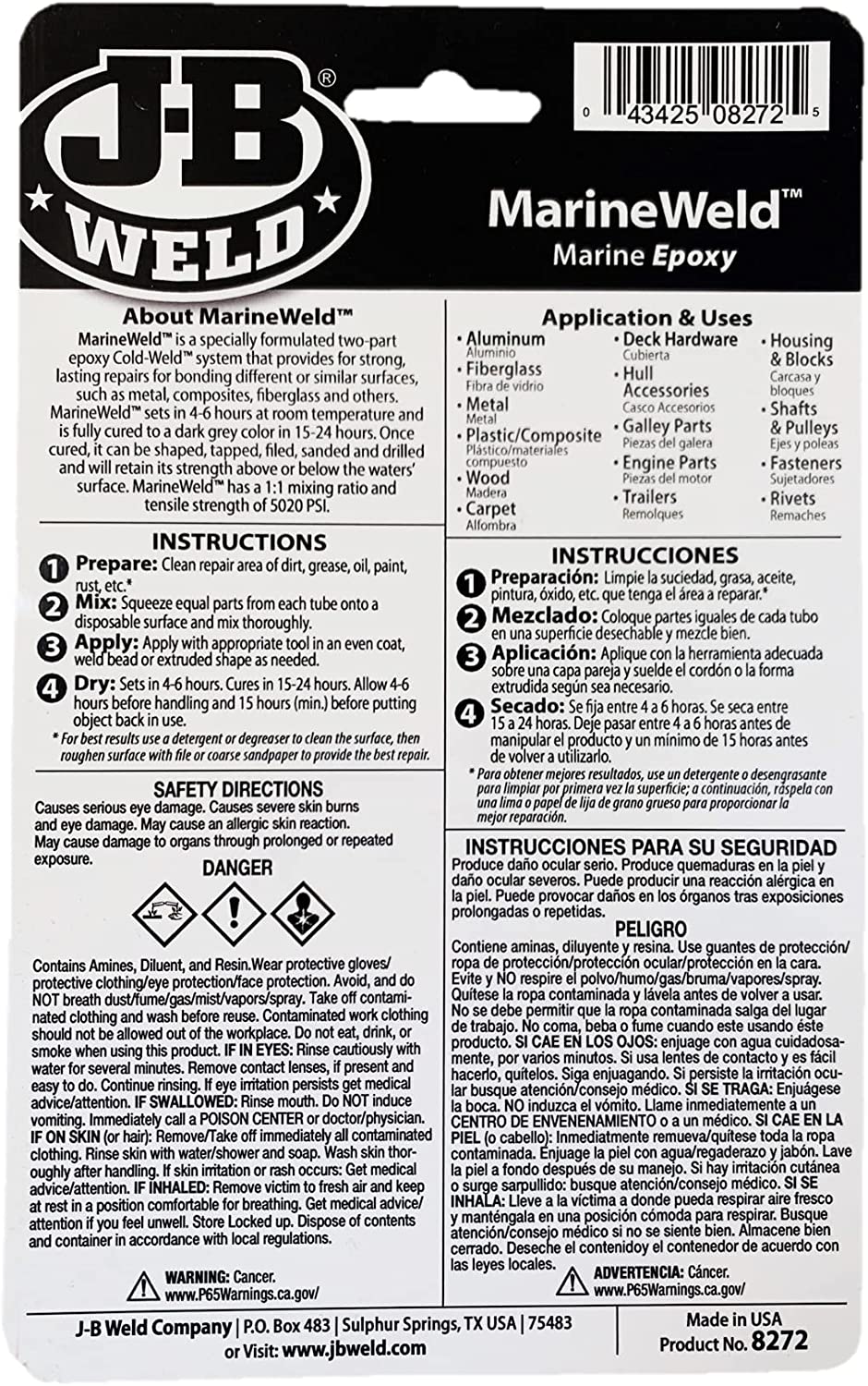 J-B Weld Marine Weld