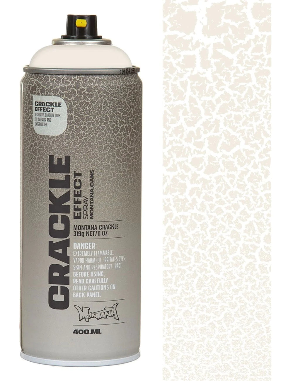 Montana Crackle Effect Spray Paint 6 Decorative Colour Options 400ml 