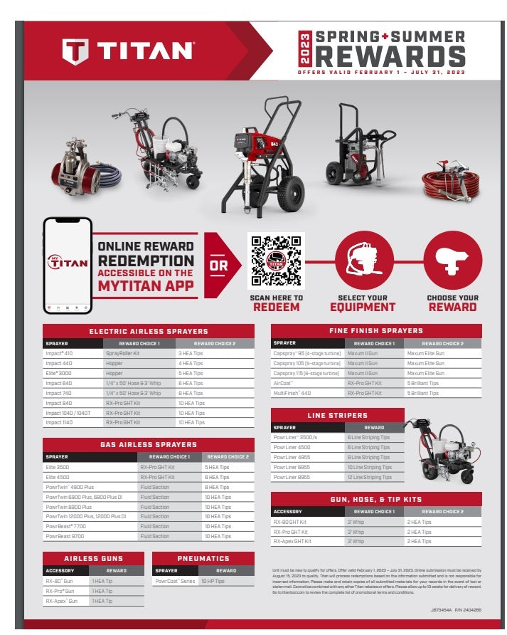 Titan Capspray CS-95 HVLP System