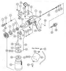 Lex-Aire Spray Gun Pro-Series RS Bottom Feed